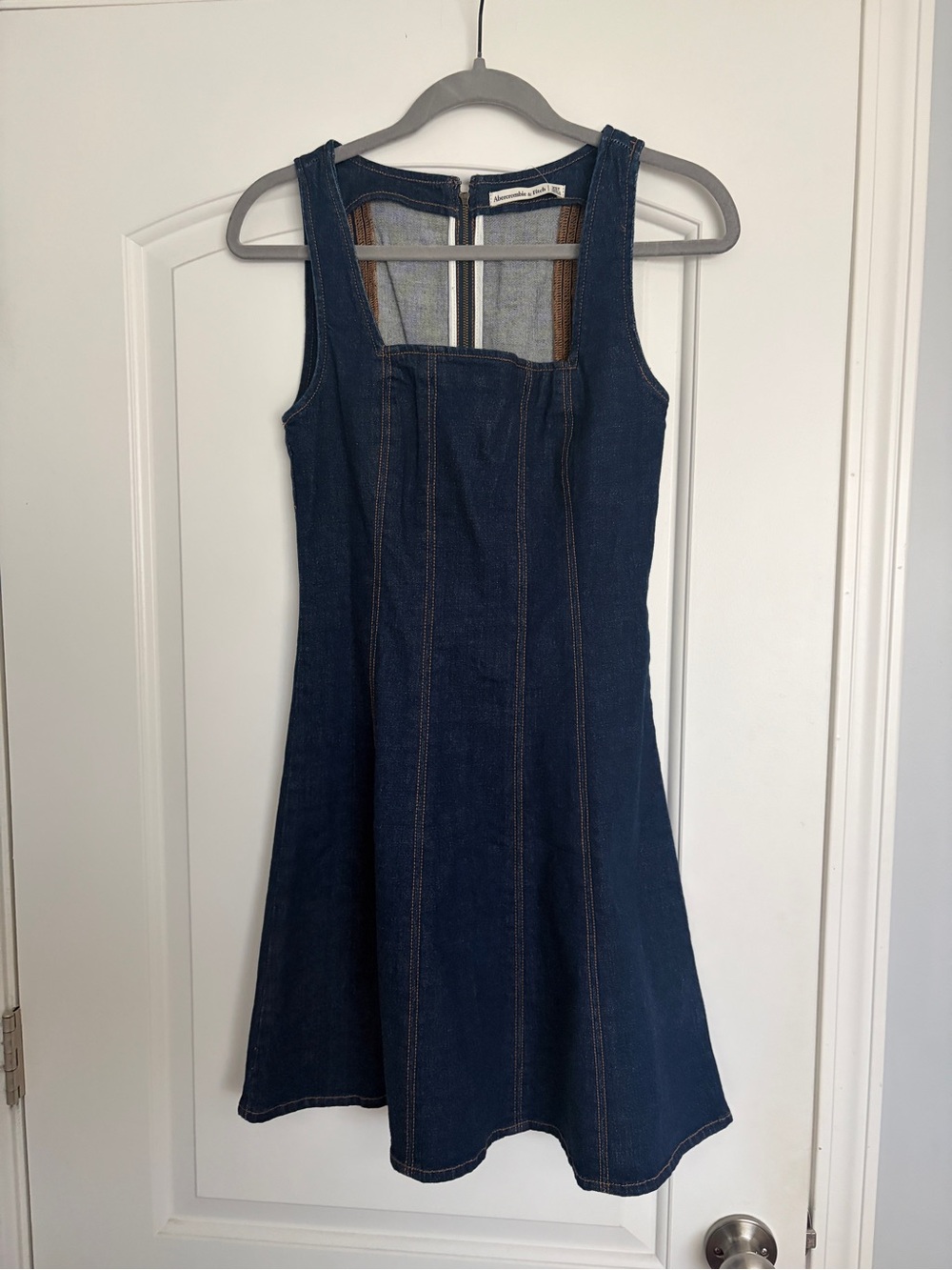 Abercrombie XS Tall Denim Dress